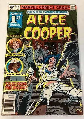 Buy Marvel Premiere #50 Newsstand 1st Alice Cooper Marvel Comics Vf/nm • 38.42£