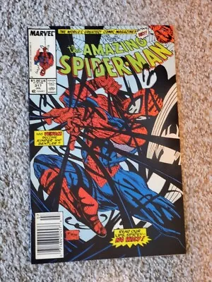 Buy (1989) Todd McFarlane AMAZING SPIDER-MAN #317 NEWSSTAND VARIANT COVER! VENOM! • 31.06£