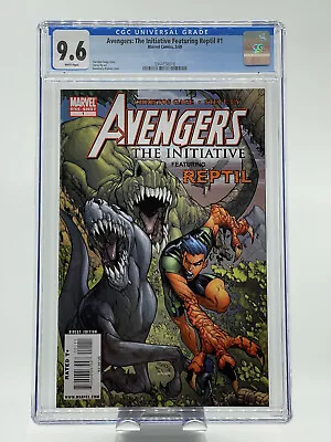 Buy Avengers: The Initiative Featuring Reptil #1 CGC 9.6 1st Appearance Of Reptil • 38.82£