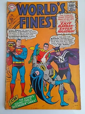 Buy World's Finest #155 Mar 1966 VGC- 3.5    1,000th Exploit Of Superman And Batman  • 6.99£