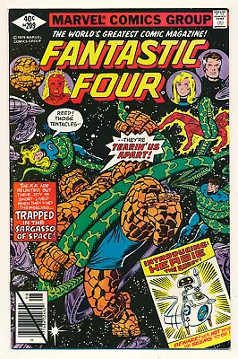 Buy Marvel Comics Fantastic Four Issue #209 1st Appearance Herbie The Robot! 7.5 VF- • 13.09£