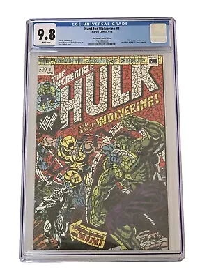 Buy Cgc Universal Grade Hunt For Wolverine #1 Shattered Comics Edition - 9.8 White  • 250£