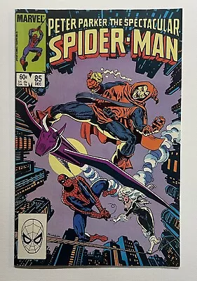 Buy Spectacular Spider-man #85. Dec 1983. Marvel. Vf+. Black Cat! Hobgoblin! • 10£