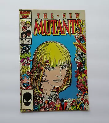 Buy New Mutants 45  (1986) Marvel 25th Anniversary Cover, X-Factor Marvel M • 6.21£