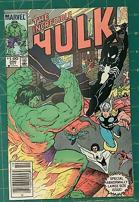 Buy Incredible Hulk #300 NEWSSTAND 1984 Hulk Attacks New York Spider-Man Appearance • 11.61£