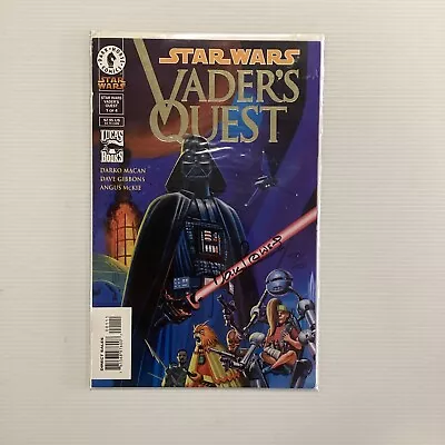 Buy Star Wars Vader's Quest #1 1999 Signed David Prowse Dynamic Forces CoA 400/1000 • 275£