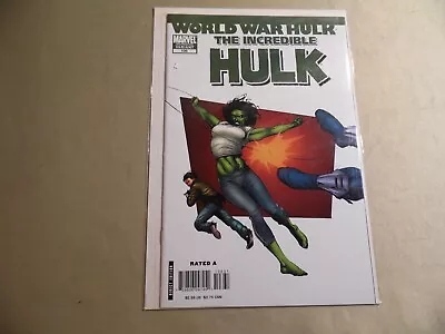 Buy Incredible Hulk #106 3rd Print (Marvel Comics 2007) World War Hulk • 6.59£