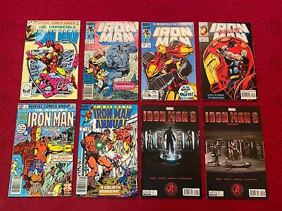 Buy Iron Man #236 Mark Jewelers, #258 JCPenny Variant, #304, Iron Man 3 Movie Covers • 31.06£