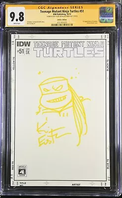 Buy TMNT TEENAGE MUTANT NINJA TURTLES #51 1st JENNIKA CGC 9.8 LAST RONIN REMARQUE • 388.30£