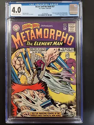 Buy Brave And The Bold #57 (1965) 1st Appearance Of Metamorpho. DCU James Gunn! 🔥 • 174.74£