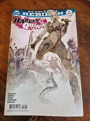 Buy Harley Quinn Issue 6, DC Universe Rebirth, 2016, Bill Sienkiewicz Variant Cover • 0.99£