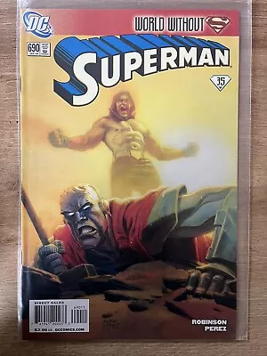 Buy DC Superman Issue 690 Sep 2009 James Robinson Pere Perez • 1£