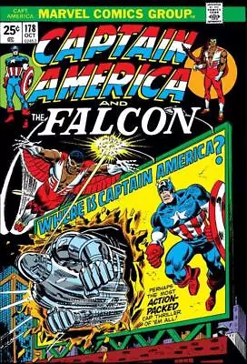 Buy Captain America (1968) # 178 (5.0-VGF) 1st Roscoe 1974 • 9£