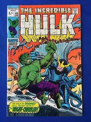 Buy Incredible Hulk #126 VFN+ (8.5) MARVEL ( Vol 1 1970) 1st Barb Norris Valkyrie (C • 45£