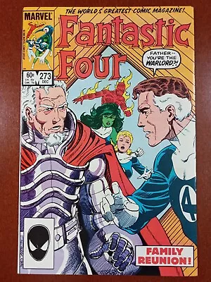 Buy Fantastic Four #273..1984..John Byrne..Nathaniel Richards App. Higher Grade Book • 9.28£