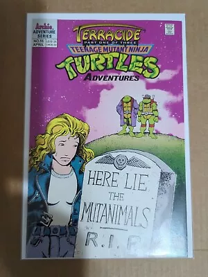 Buy Archie Comics Teenage Mutant Ninja Turtle Adventures #55 Tombstone Cover  1994 • 15.52£