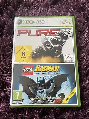 Buy Pure / Lego Batman Xbox 360 PAL-New And Sealed • 7.98£