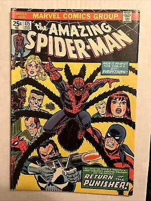 Buy Amazing Spider-Man #135 2nd Appearance Of Punisher 1974 Torpedo Graded 4.0 (VG) • 69.89£