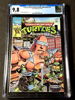 Buy Teenage Mutant Ninja Turtles Adventures #3 1988 CGC 9.8 3931504020 Kevin Eastman • 139.79£