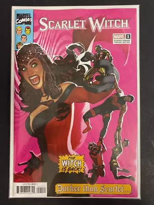 Buy Scarlet Witch #1 Hughes Classic Homage Variant • 12£