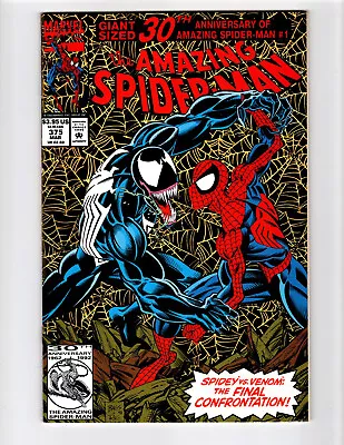 Buy Amazing Spider-man 375 Marvel Comics 1993 Foil Cover • 9.31£