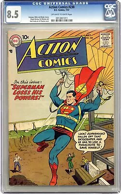 Buy Action Comics #230 CGC 8.5 1957 0913821011 • 698.95£
