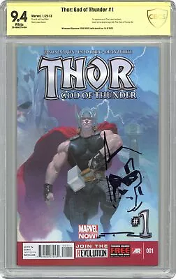 Buy Thor God Of Thunder 1A Ribic CBCS 9.4 SS Ribic 2012 23-0B9A2F6-094 • 178.62£