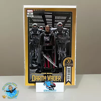 Buy Star Wars Darth Vader #21 (2022) Sprouse 50th Anniversary Moff Gideon Variant • 10£