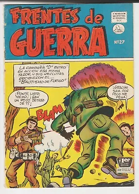 Buy Frentes De Guerra #27 La Prensa Mexican 1955 Fightin' Marines #11 St John Diff-c • 19.41£