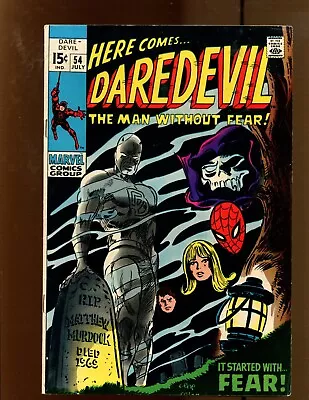 Buy Daredevil #54 - Gene Colan Cover Art! (6.5) 1969 • 9.35£