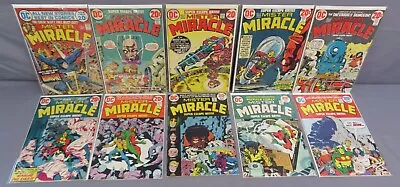 Buy MISTER MIRACLE #9 10 11 12 13 14 15 16 17 18 Straight Run X10 DC Comics 1972 • 62.12£