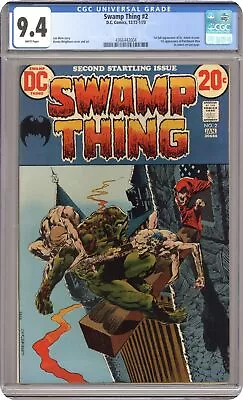 Buy Swamp Thing #2 CGC 9.4 1973 4366442004 • 182.50£