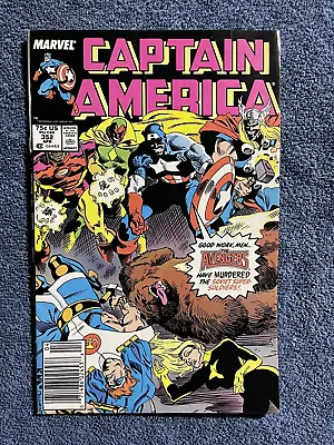 Buy CAPTAIN AMERICA #352 (Marvel, 1989) 1st Supreme Soviets ~ Newsstand Variant • 6.95£