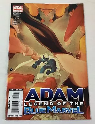 Buy 2009 Marvel ADAM LEGEND OF THE BLUE MARVEL #5 ~ Water Damage Along Bottom • 15.52£