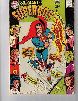 Buy DC SUPERBOY #147, 80-Page Giant!! Very Good Minus Ultra-Boy Super Girl... • 6.17£
