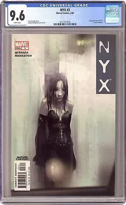 Buy NYX #3 CGC 9.6 2004 4111577016 1st App. X-23 • 652.35£