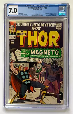 Buy JOURNEY INTO MYSTERY #109, Marvel Comics, CGC 7.0, Thor, Magneto • 216.67£