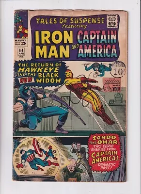 Buy Tales Of Suspense (1959) #  64 (2.5-GD+) (291242) 1st New Black Widow Costume... • 33.75£