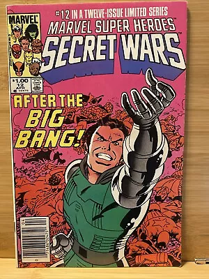 Buy Marvel Super-Heroes Secret Wars #12 Newsstand Dr. Doom Avengers FVF Wow • 6.59£