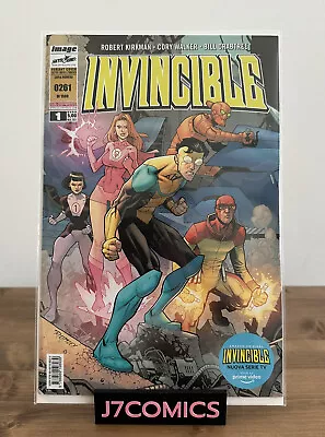 Buy Invincible #1 - Amazon Prime Variant - Italian Saldapress Edition - Ltd To 1500 • 25£