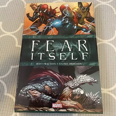 Buy Fear Itself By Matt Fraction (2012, Hardcover) Marvel Spiderman Iron Man Thor • 23.30£