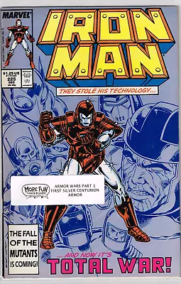 Buy Iron Man (1968) #225 Armor Wars Part 1 First Silver Centurion Armor • 19.42£