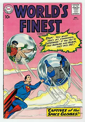 Buy World's Finest Comics #114 4.5 Curt Swan Cover Ow Pgs 1960 C • 26.40£