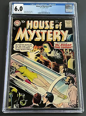 Buy House Of Mystery 64 CGC 6.0 Super Rare ( Only 2  6.0's In CGC Census ) GGA Cover • 465.97£