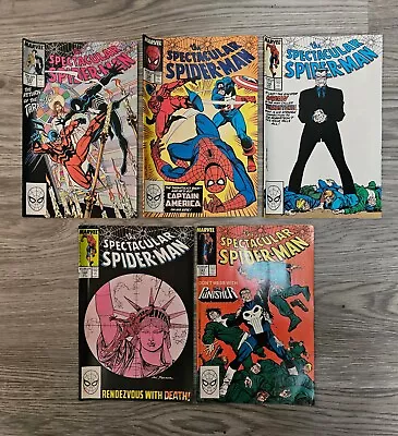 Buy Spectacular Spider-Man #137 138 139 140 & 141 Marvel Comics Lot Of 5 1988 VF  • 18.64£