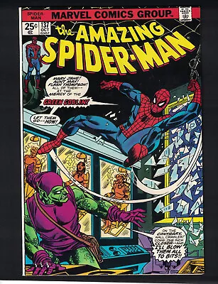 Buy The Amazing SpiderMan # 137 Green Goblin Osborn 1974 NM 9.6 CGC Candidate • 58.25£