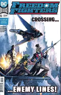 Buy Freedom Fighters (3rd Series) #5 VF; DC | Uncle Sam Phantom Lady - We Combine Sh • 2.14£