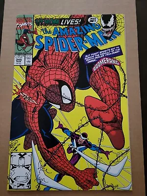 Buy Amazing Spider-Man #345 NM+ 1st Full App Of Cletus Kasady Venom MCU Marvel 1991  • 18.63£