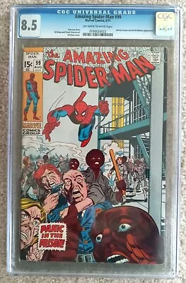 Buy Amazing Spider-Man #99 CGC 8.5 - Johnny Carson!! • 124.25£