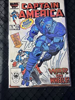 Buy Captain America #318 (1986) Marvel Comics 'War On Wheels' • 5.83£